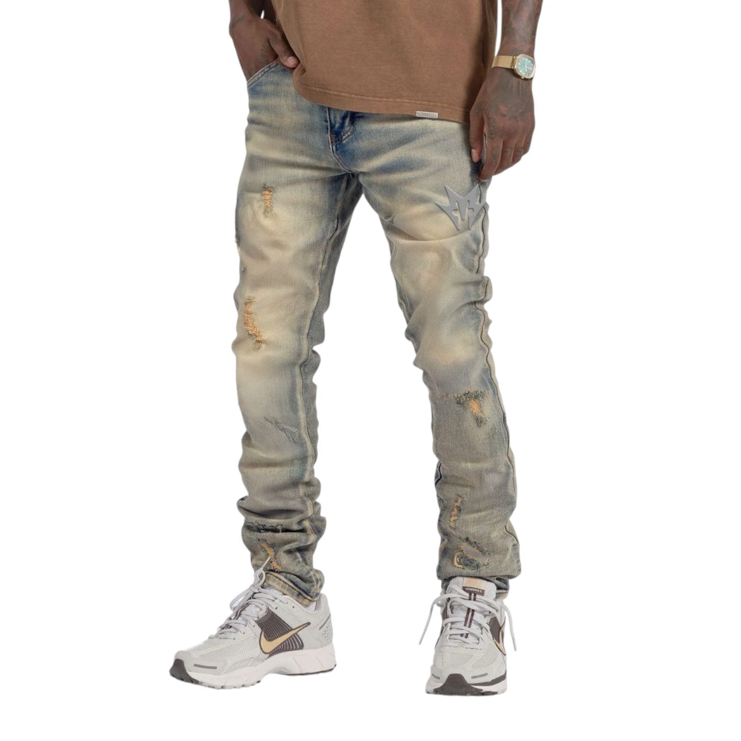 MELEE: Saladin Skinny Jeans